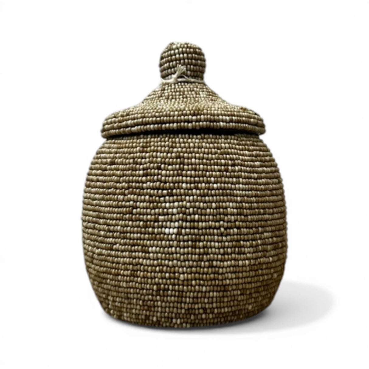 Beaded Decorative Vase | SMALL