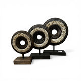Cowrie Shell Circle Décor Set