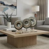 Celestial Halo Sculptural Décor Set | GREY