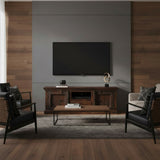 WDN Plasma TV Stand | Brown Doors