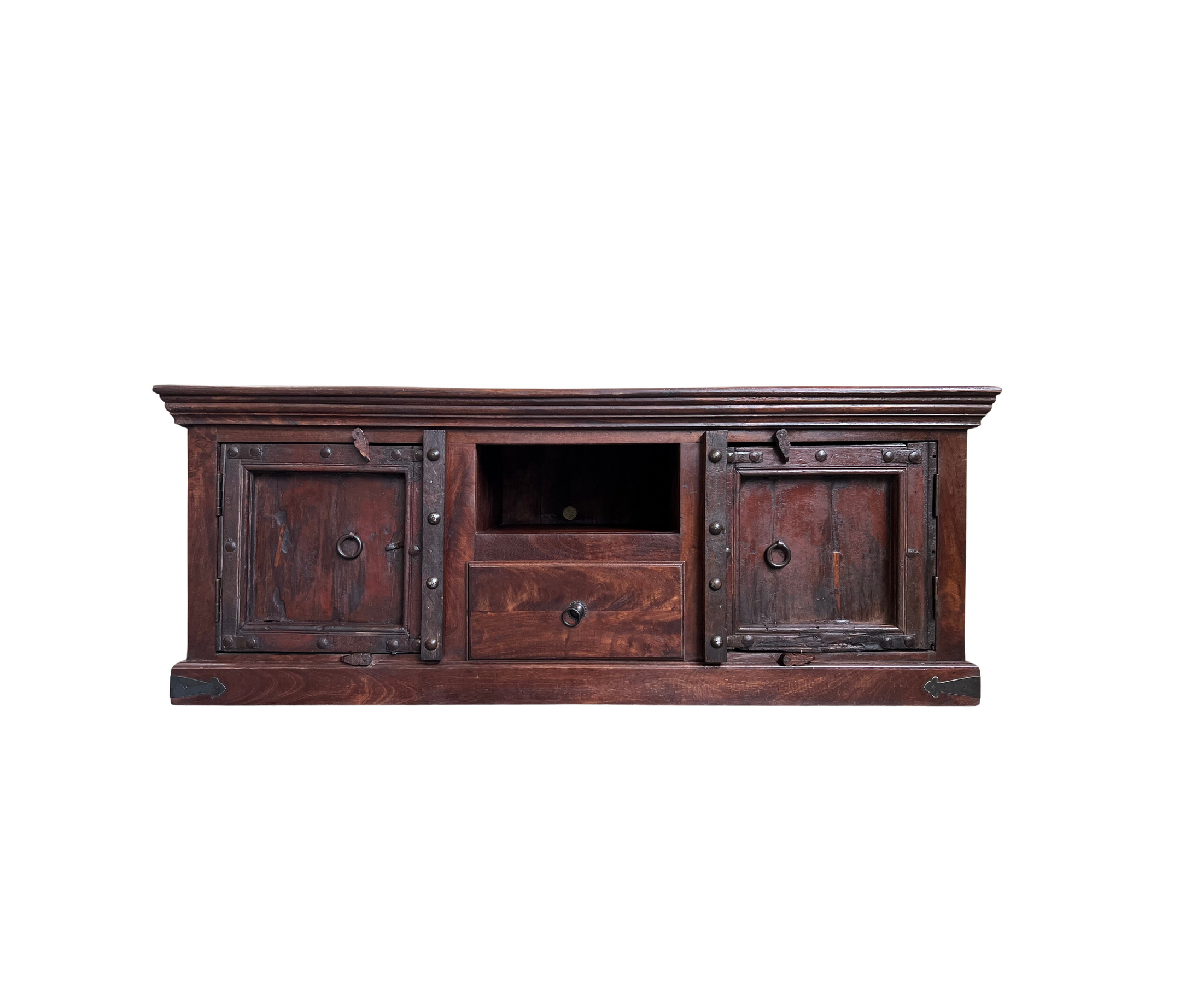 WDN Plasma TV Stand | Brown Doors