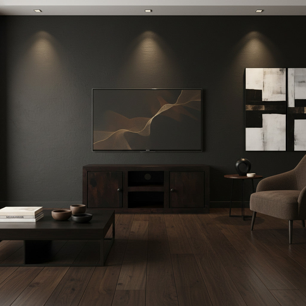 WDN Plasma TV Stand | Dark Brown