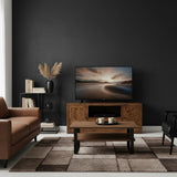 TV Mini Buffet Stand | Light Brown