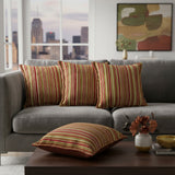 Scatter Cushion | Red & Green Stripe | House Range