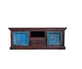 Load image into Gallery viewer, WDN Plasma TV Stand | Blue Doors
