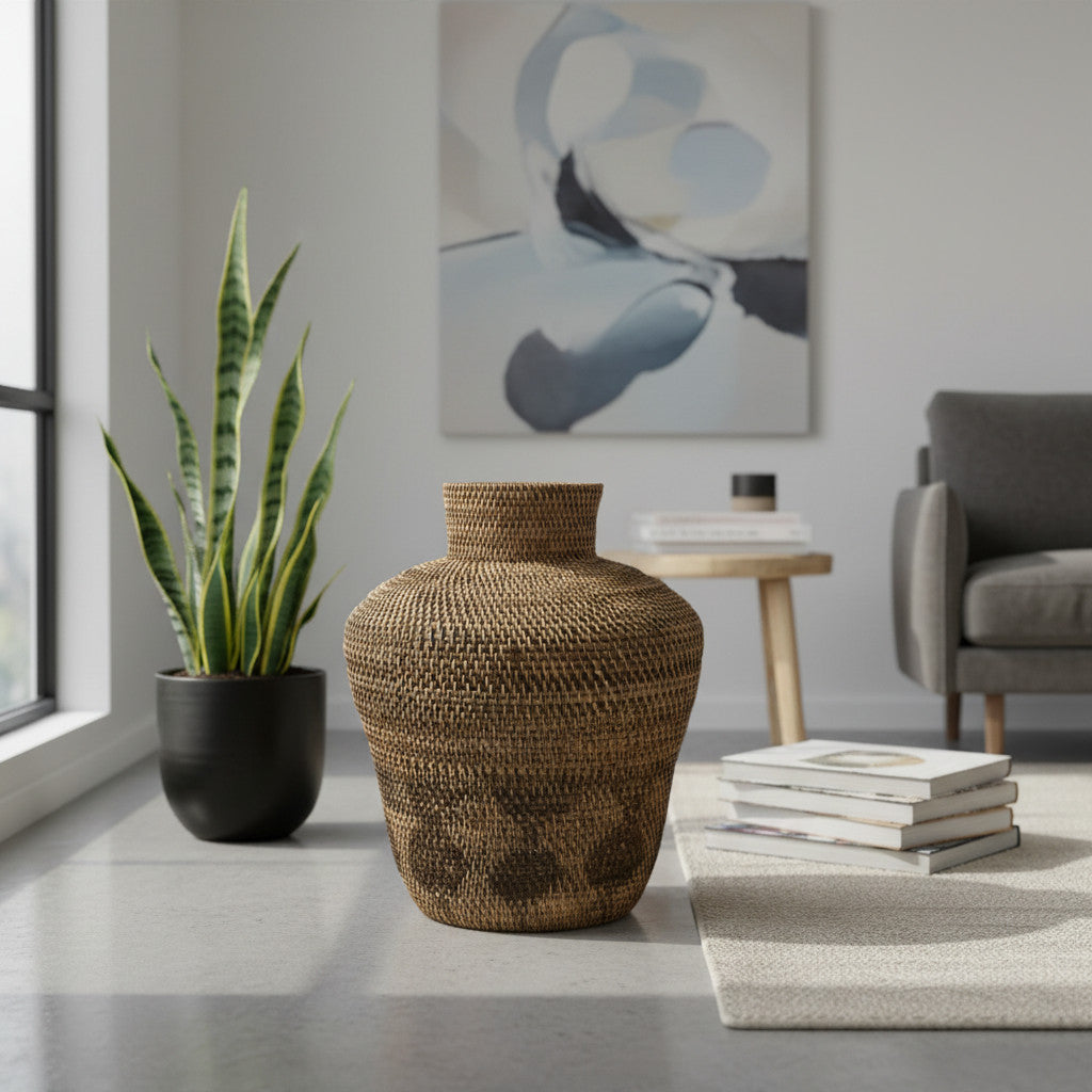 Weave Basket Pot