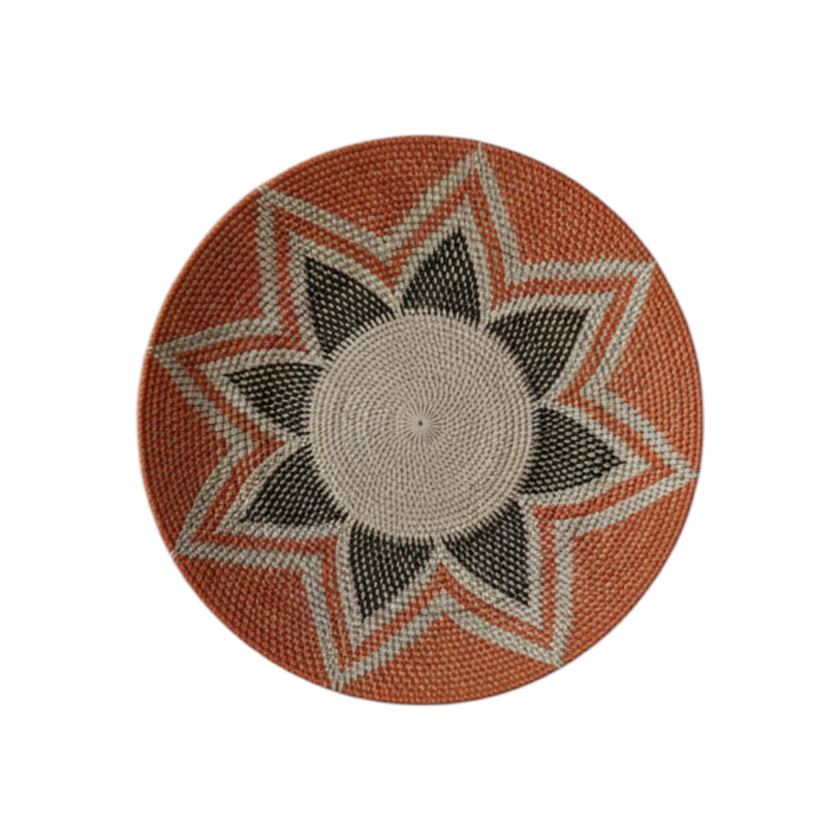 Sunburst Artisan Woven Wall Decor