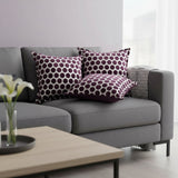 Scatter Cushion | Purple Round Dot | House Range
