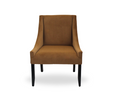 Load image into Gallery viewer, Dining Chair | Burnt Orange with velvet fabric, deep seat and long backrest
