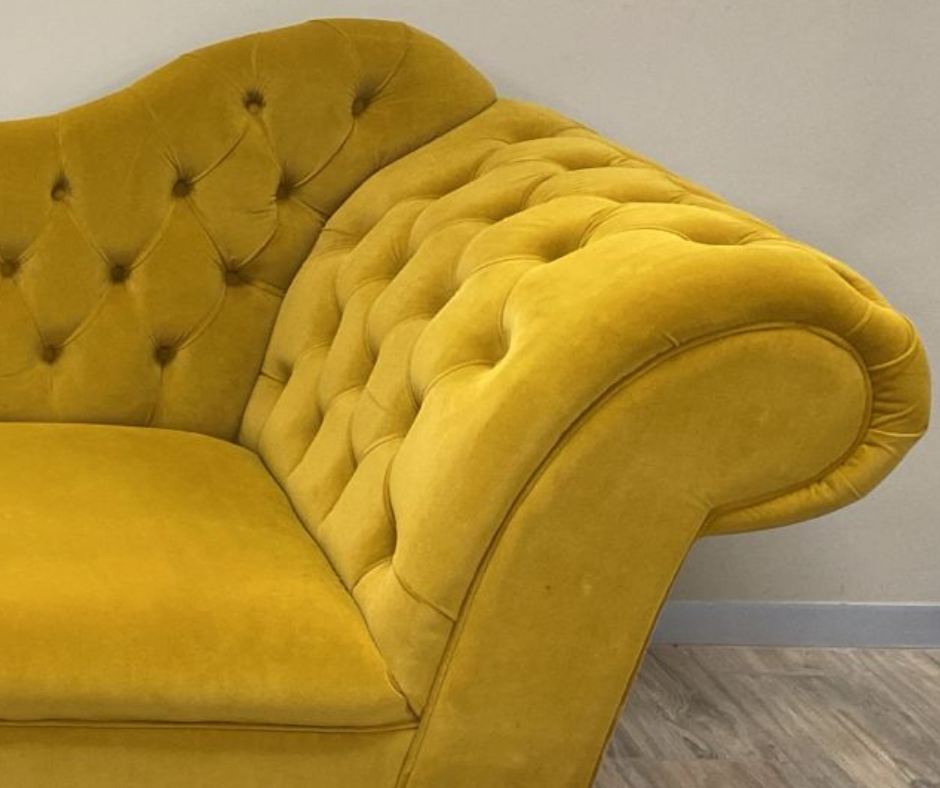Couch 2 Seater | Mustard