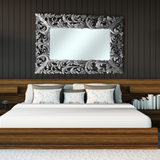 Mirror Deco No List Frame 150x100 | Silver