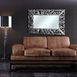 Mirror Deco No List Frame 150x100 | Silver