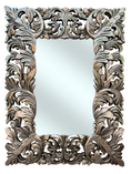 Load image into Gallery viewer, Mirror Deco No List Frame 120x100 | Silver
