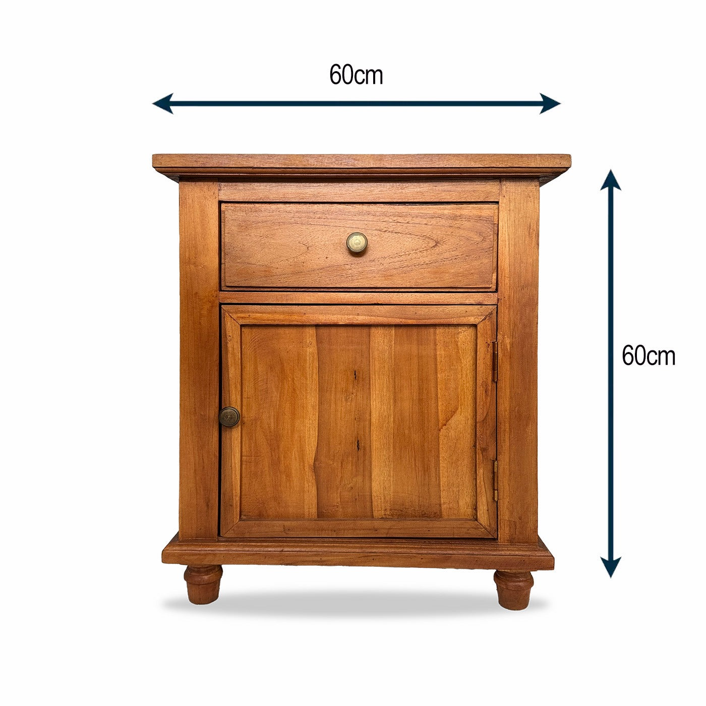 Classic Bedside Pedestal 60x60 | Light