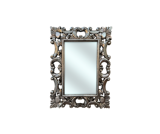 Mirror Eiffel 80x60 | Silver