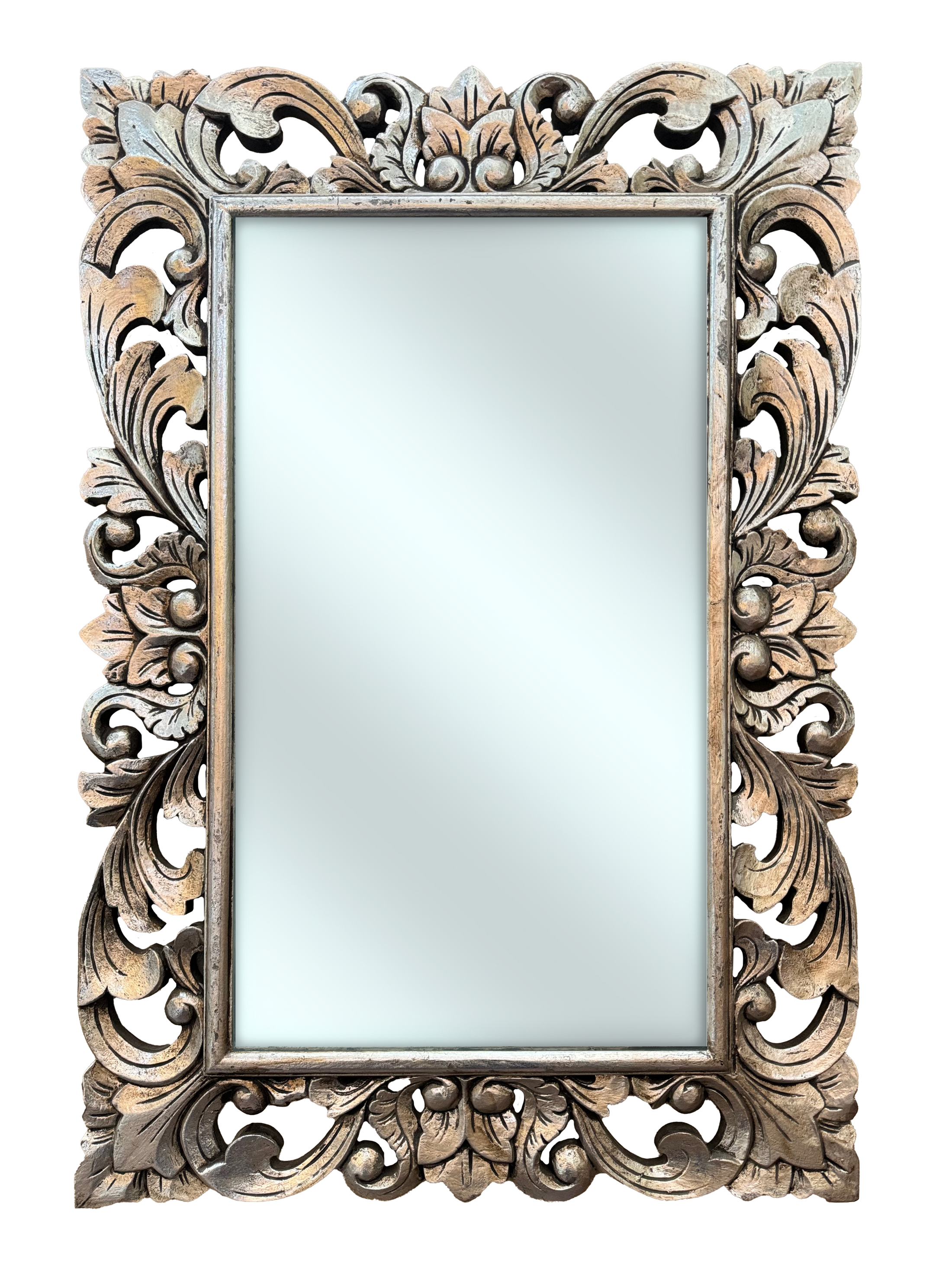 Mirror Graduda 100x70 | Silver