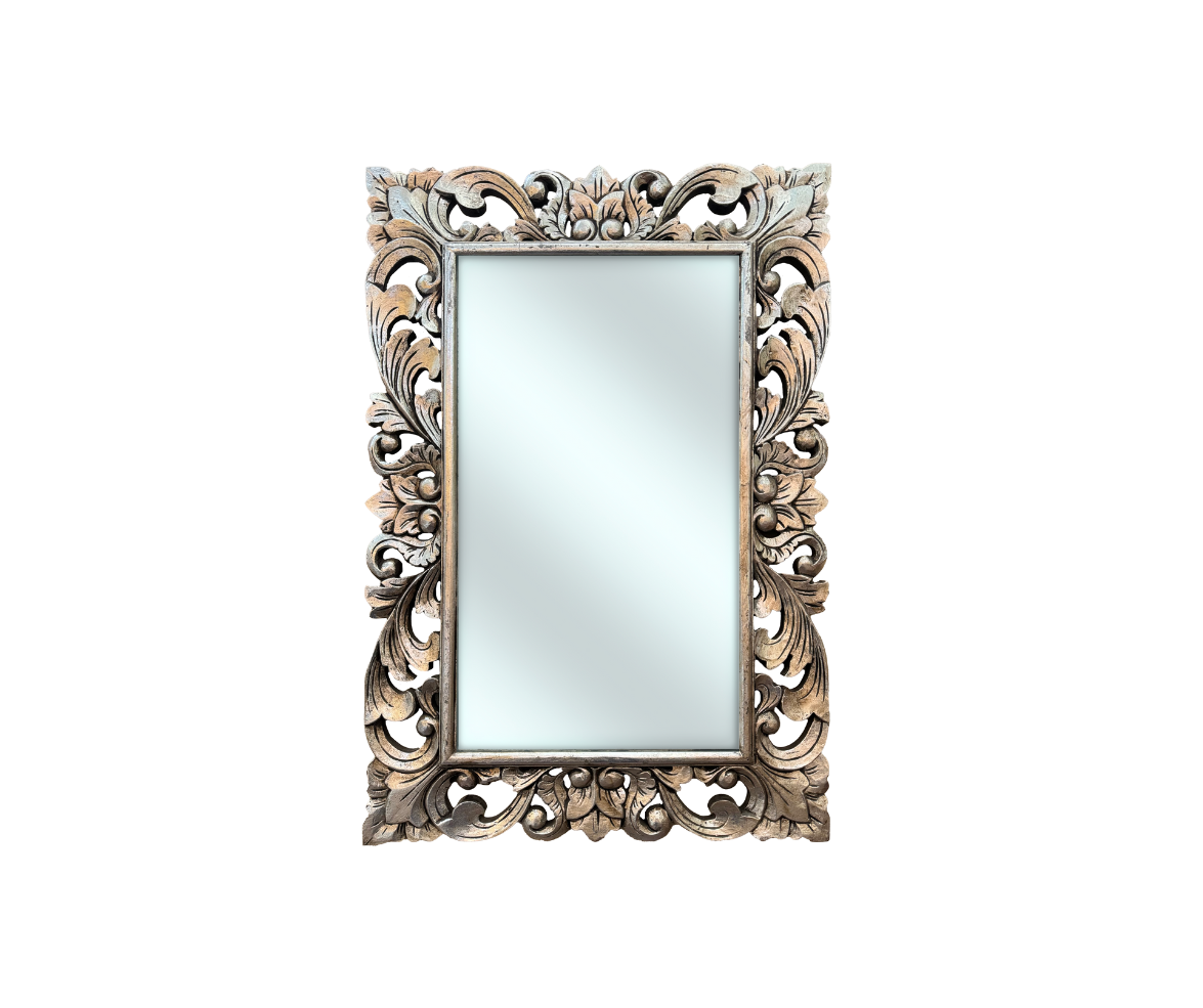 Mirror Graduda 100x70 | Silver