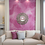 Marble Round Mirror | Bali Coffee