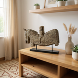 Mounted Horse Ornament | Washed