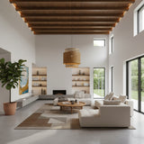 Nested Bamboo Lampshade Duo | MEDIUM