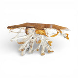 WOODEN TEAK CONSOLE 150X45X80