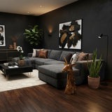 WOODEN TEAK GIRAFFE HEAD 100CM