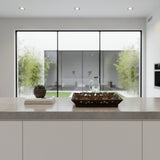 Dark Hand-Carved Wooden Tray