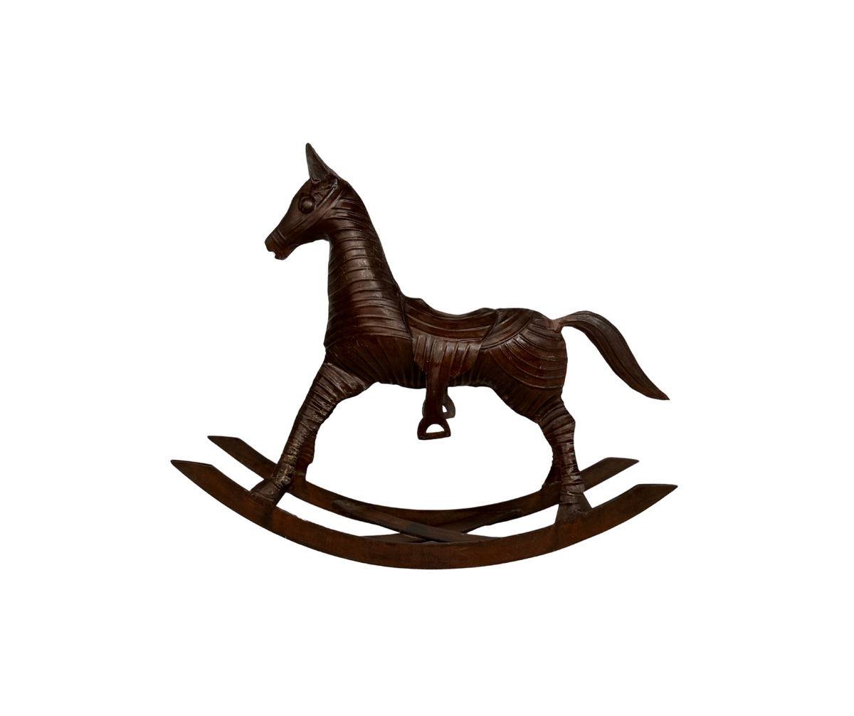 Iron Lining Rocking Horse Rustic – Yellow Lemon Tree