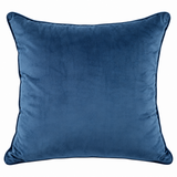 Botanical Blue lamp; Gold Luxury Scatter Cushion