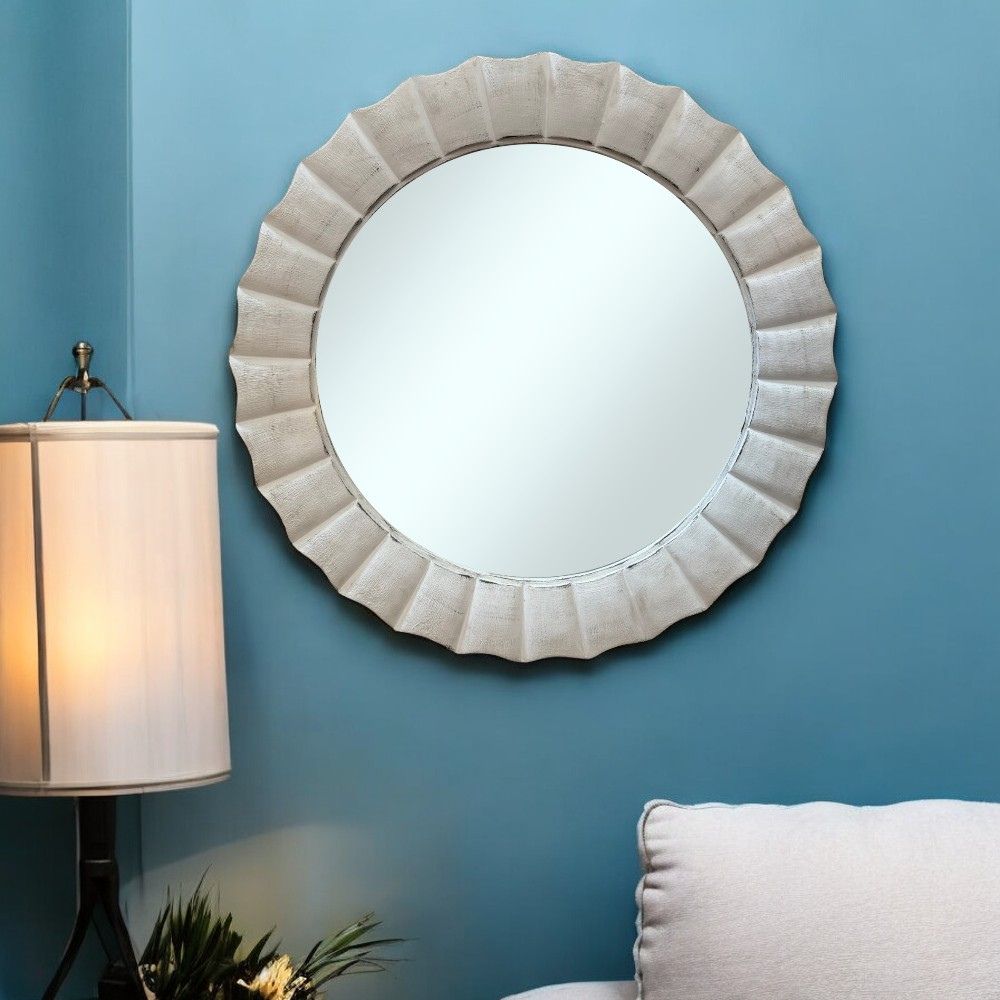 617 WB Mirror | White 80x80cm