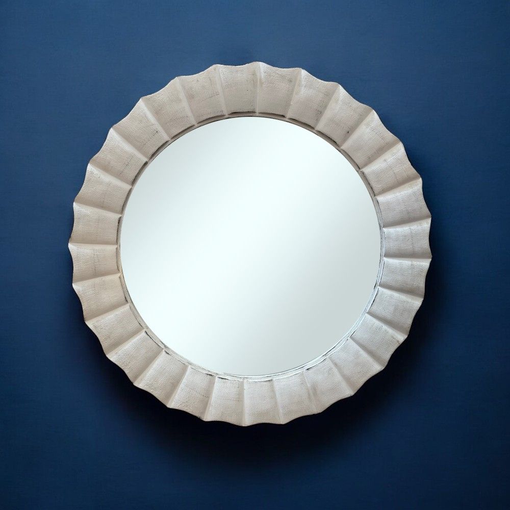 617 WB Mirror | White 80x80cm