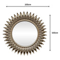 Load image into Gallery viewer, 131 Mirror | Round Silver 103x103cm
