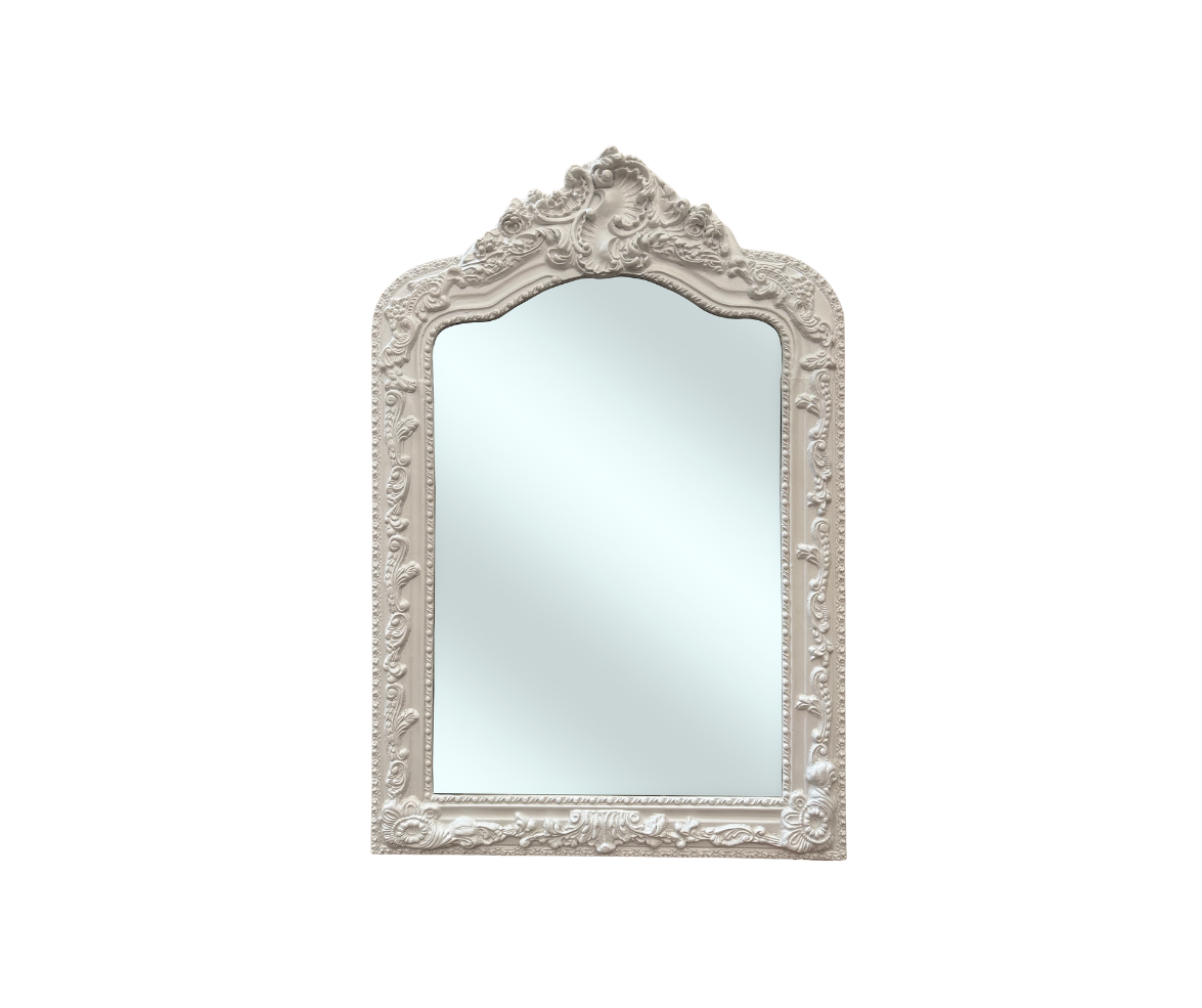 1014 W Mirror 40x25 | White