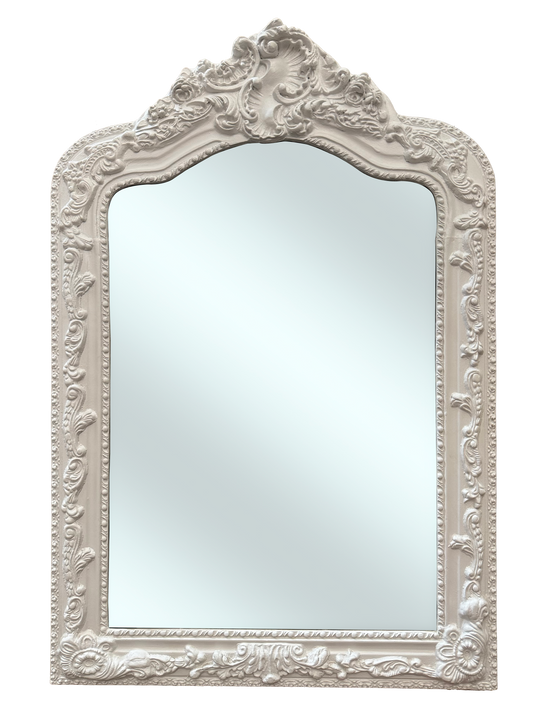 1014 W Mirror 40x25 | White