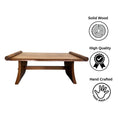 Load image into Gallery viewer, Japanese Coffee Table | Natural Wood Finish
