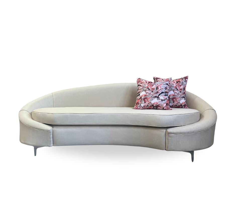 Couch C Shaped | Cream White