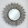 Load image into Gallery viewer, Trento Round Mirror | Silver Antique
