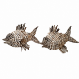 Driftwood Fish Wall Art Sculpture
