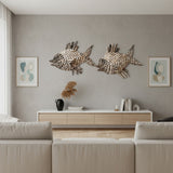 Driftwood Fish Wall Art Sculpture