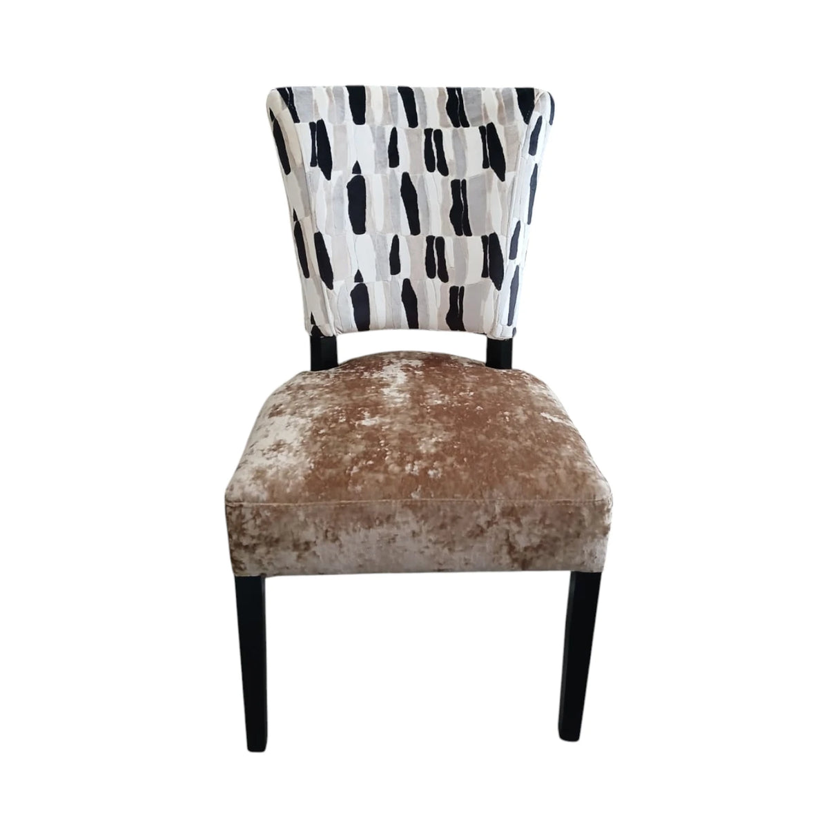 Contemporary Pattern Accent Dining Chair
