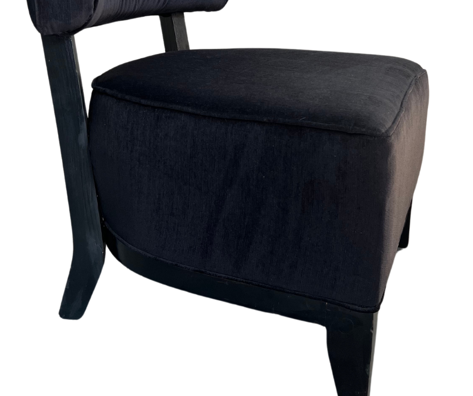 Low Occasional Chair | Black