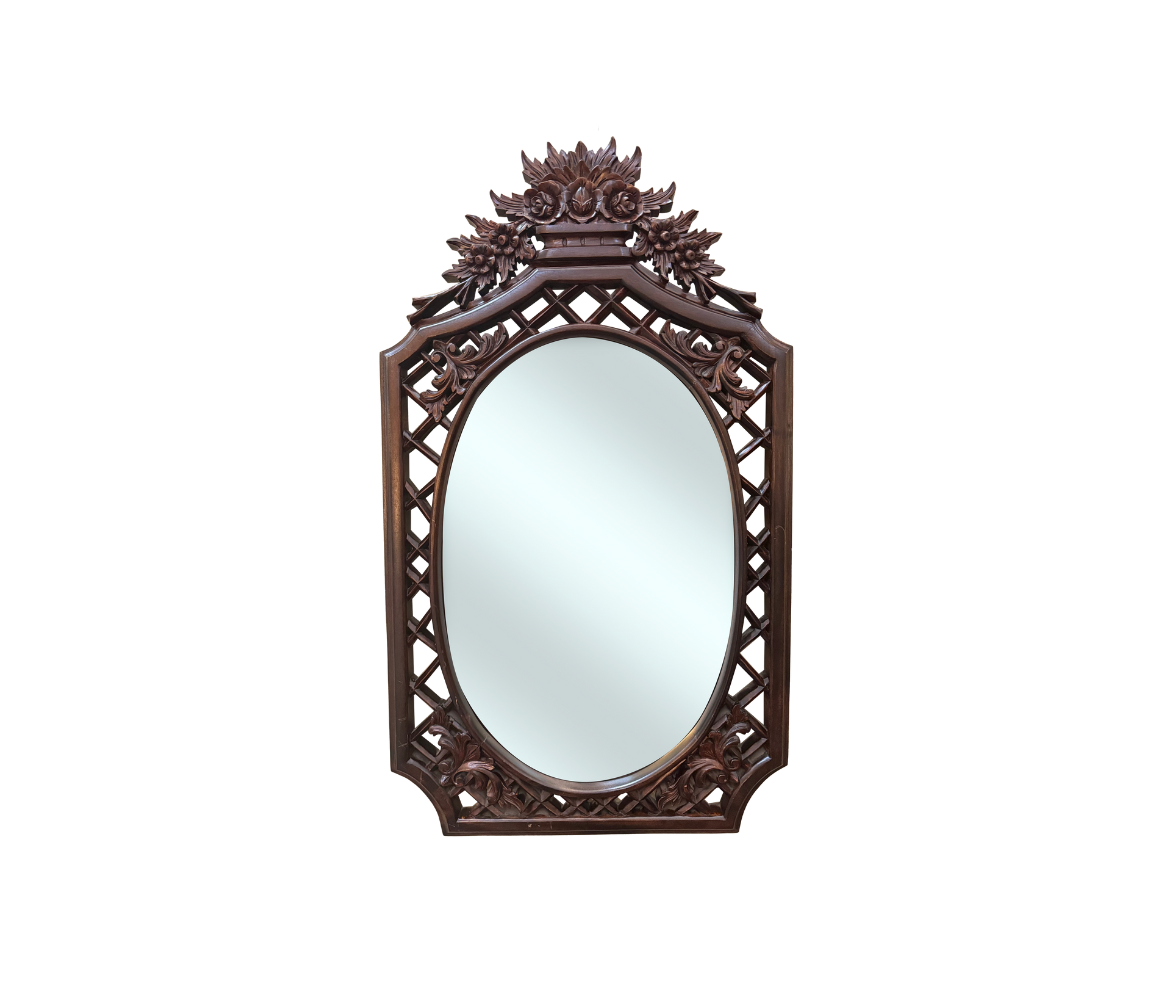 Mirror Asmara 98x58 | Brown