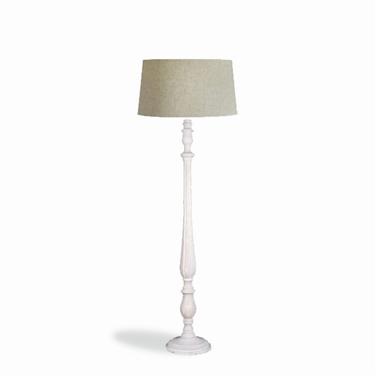 Floor Standing Lamp Fluted | 1.4m Excl Shade
