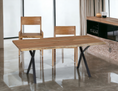 Load image into Gallery viewer, Acacia Wood Dining Table | 6 Seater, Live Edge
