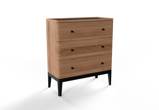 3 Drawer Dresser | Natural 103x90x42cm