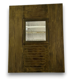 BROWN Small Rectangular MIRROR