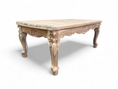 Load image into Gallery viewer, Coffee Table SHR | Natural wood finish with engraved feet and sides
