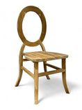 Load image into Gallery viewer, Oval Plain Chair | Occasional Chair Wooden Frame
