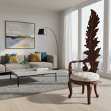 Leaf Chair Arm LH Side | Occasional Chair Upholstered