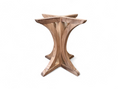 Load image into Gallery viewer, Curved Dining Table Leg Only | Natural Teak
